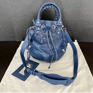 Authentic Balenciaga Mini Pompon